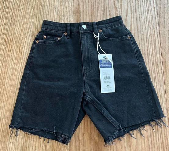 Riders By Lee Black Jean Shorts