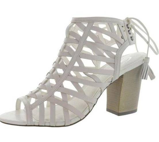 sbicca  MANITOU LEATHER ANKLE STRAP GLADIATOR SANDALS A17