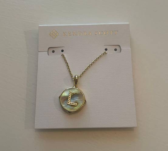 Kendra Scott Initial Necklace