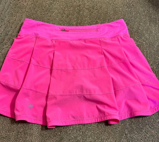 Lululemon pink skirt tall