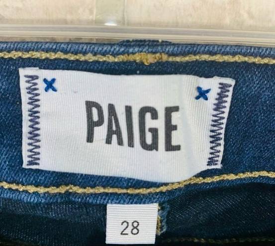 Paige  Transcend Verdugo Ankle Skinny Jeans in Hugo Wash Size 28