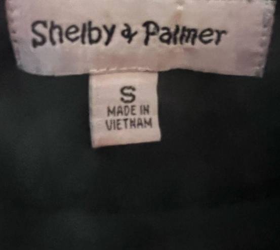 Shelby & Palmer  gathered tie side panel dress size small