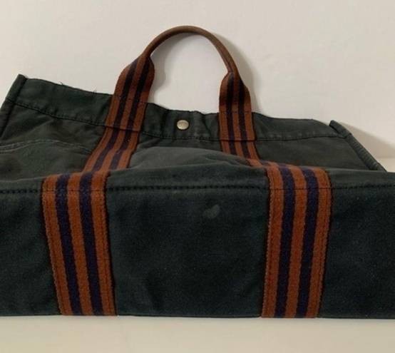 Hermès HERMES Canvas Tote Bag