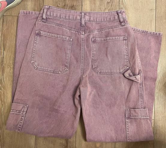 Tilly's Full Tilt Purple Cargo Jeans