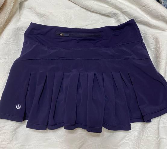 Lululemon Purple Pleated Tennis Skirt