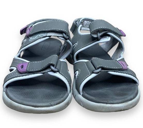 Khombu  EVELYN Comfort Outdoor Lightweight Hiking Grey Sandals Size 7