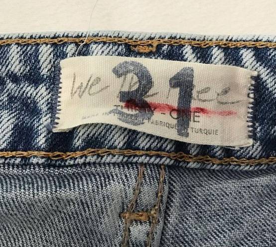 We The Free Vintage /Free People Button Fly Jeans - Size 31  Y2K faded jeans LOOK