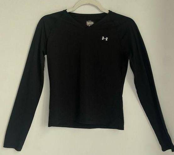 Under Armour  Black Long Sleeve Layering T