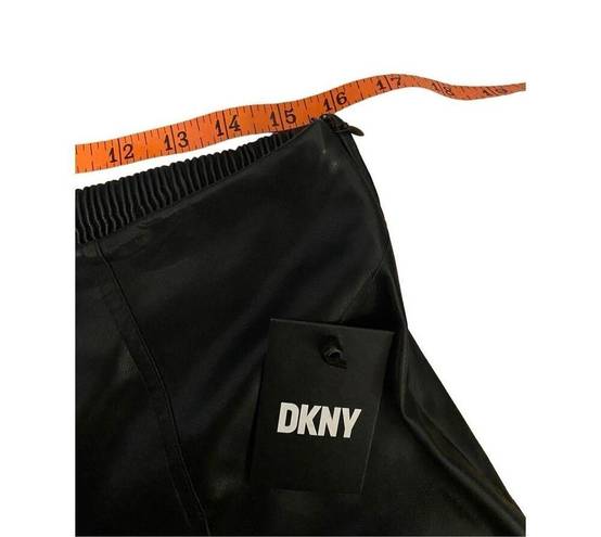 DKNY Nwt  Pleather High Waisted Pants Gothic Motorcycle Punk Grunge Rock