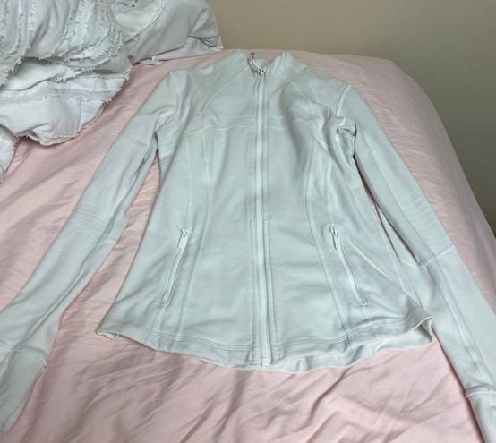 Lululemon White Lulu Align Jacket 