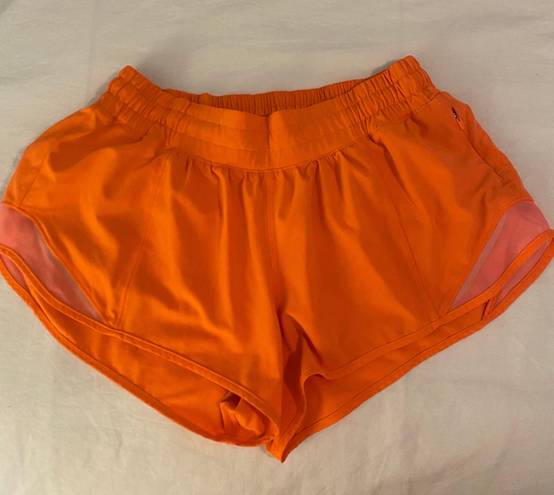 Lululemon Hotty Hot Short 2.5” - Bright Orange