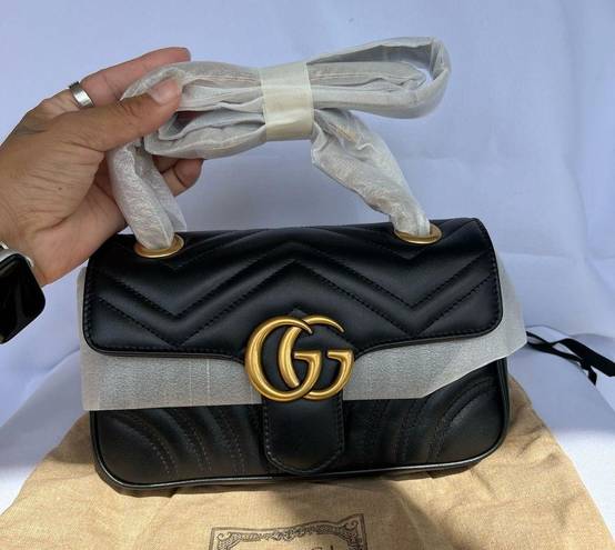 Gucci NWT  GG Marmont Small Shoulder Bag