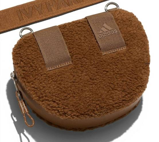 Ivy Park  x Adidas Sherpa Belt Bag Brown