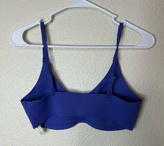 Free People FP intimately royal blue seamless bra bralette NEW L