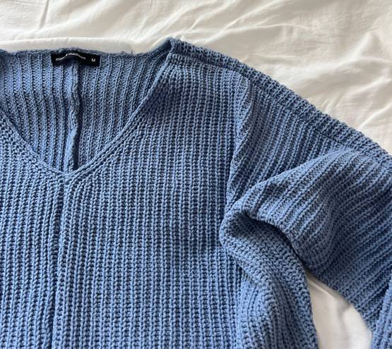 Moon & Madison knit sweater  Size medium Condition: perfect condition  Color: blue  Details: -v neck  -so soft and comfy  -I ship between 1-2 days