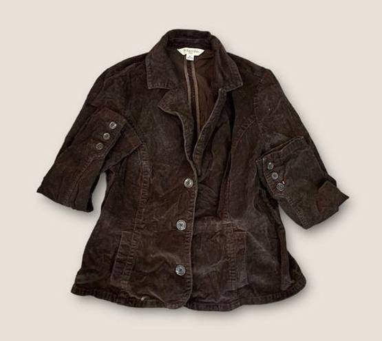 St. John’s Bay  Corduroy Jacket Brown PL