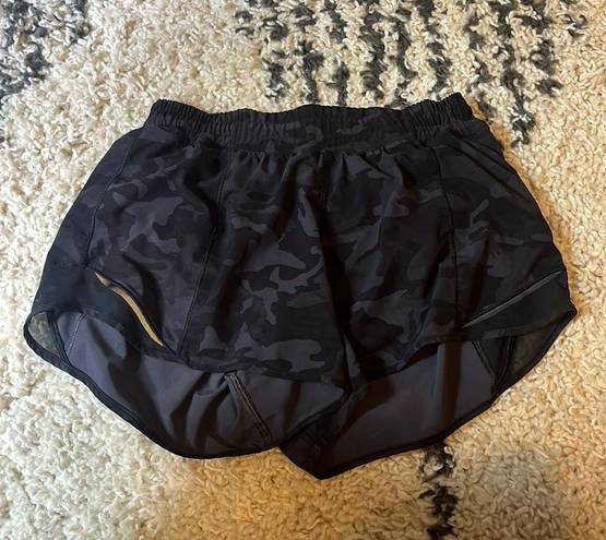 Lululemon Black Camo Shorts