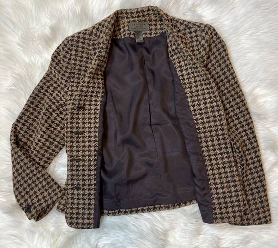 Houndstooth Vintage  Blazer Jacket