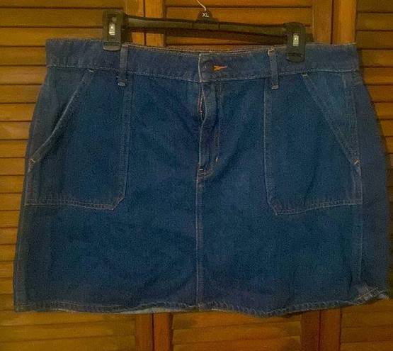 Old Navy blue jean skirt