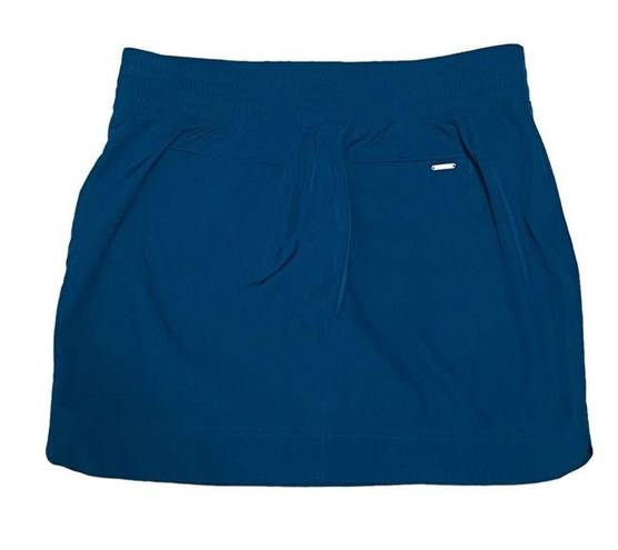 Orvis  Skort Womens Medium M Teal Blue Green Pull On Golf Tennis Athletic Sport