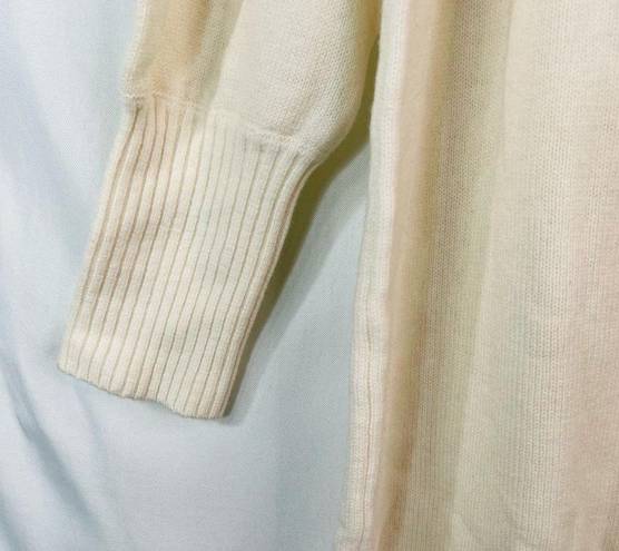 Hill House  Cream The Silvie Sweater Wool Dress Cream Large