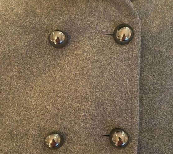 Tommy Hilfiger ‎ Wool Cashmere Blend Tweed Cropped Blazer Small