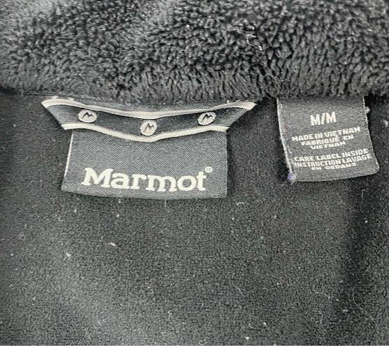 Marmot  Black Full Zip Fleece Jacket