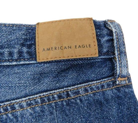 American Eagle  '90s Boyfriend Short Ripped Denim Jean Shorts Size 2