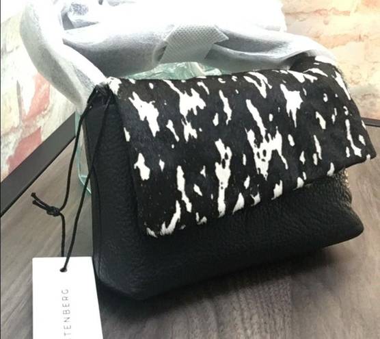 Aimee Kestenberg New  Leather Animal Spotted Print Mini Crossbody Bag