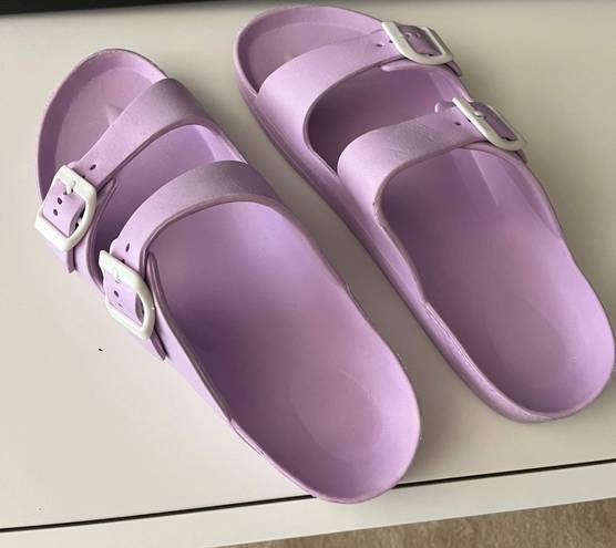 Waterproof Sandals Purple Size 8.5