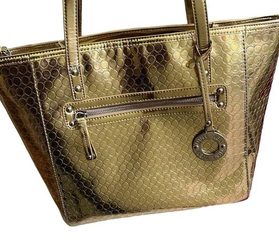 Nine West  Gold Magic Mirror Tote