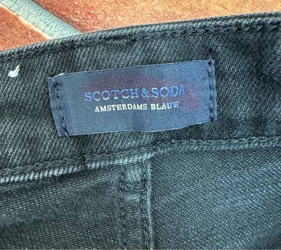 Scotch & Soda  Amsterdams Blauw Black Jeans