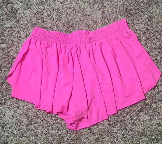 Amazon Hot Pink Flow Shorts