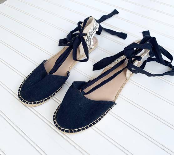 mix no. 6 Black Espadrilles Sandals