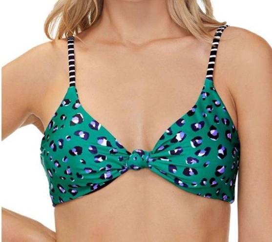 Raisin's  Caliente Love reversible leopard print bikini top