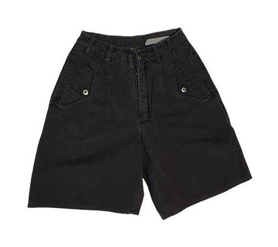 Esprit Vintage 90s  Black High Waist Jeans Shorts