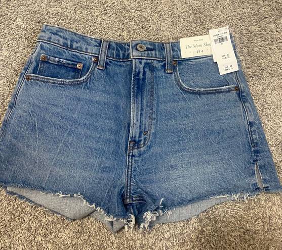 Abercrombie & Fitch NWT Abercrombie Mom Shorts