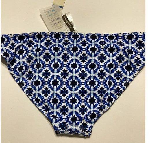 Tommy Bahama New.  blue reversible bikini bottom. Retails $89