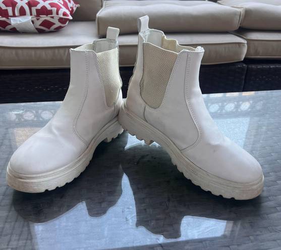 SheIn White Boots