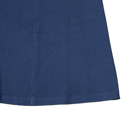 St. John  Caviar Women's Mini Skirt Knitted Wool A-Line Side Zip Navy Blue Size 4