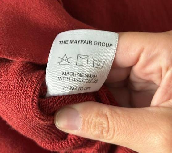 Mayfair Group The  Red Made You Smile Graphic Sweatshirt