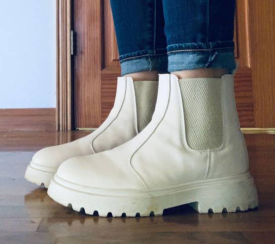 SheIn White Boots