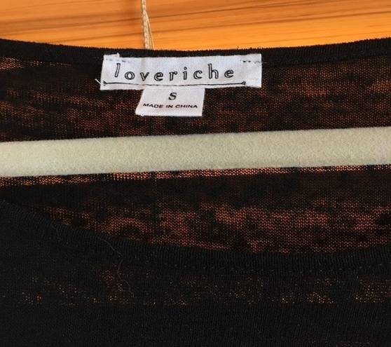 Loveriche black shirt/ blouse