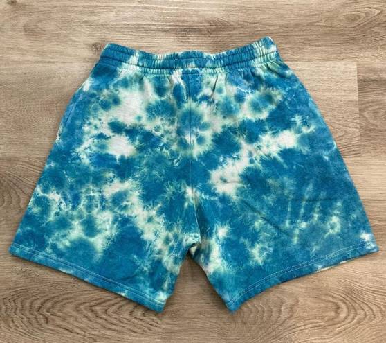 Krass&co Bowery Clothing . Tie-Dye Sweat Shorts Death Valley Arizona Print Size S