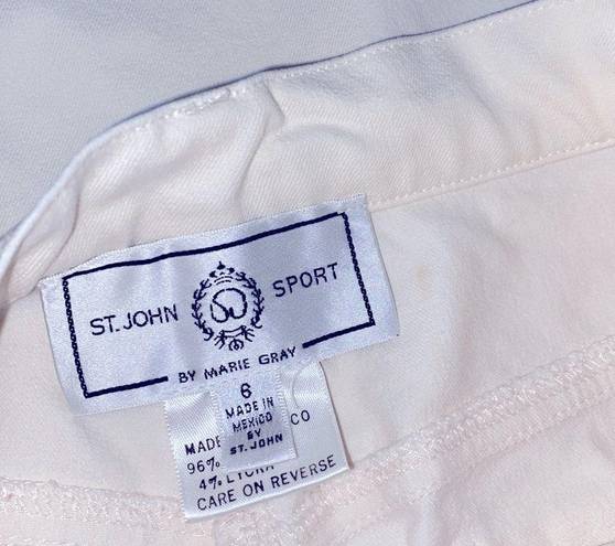 St. John  Sport ivory color jean pants size 8