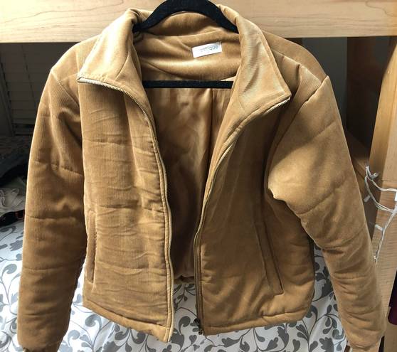 Vestique Brown Puffer Jacket