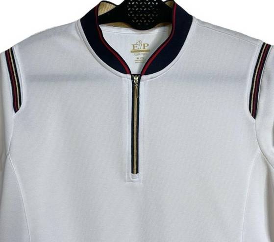 EP Pro  Tour Tech Women’s White Golf Top EP Shirt Size XL, Never Worn!