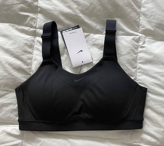 Nike Alpha Women's High-Support Padded Adjustable Sports Bra Black