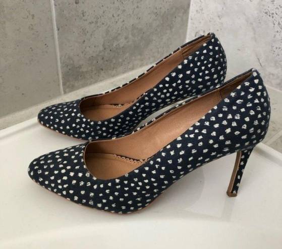 Loft Women's Denim Speckled Pumps Size 9