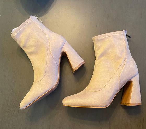 Boohoo Suede Booties